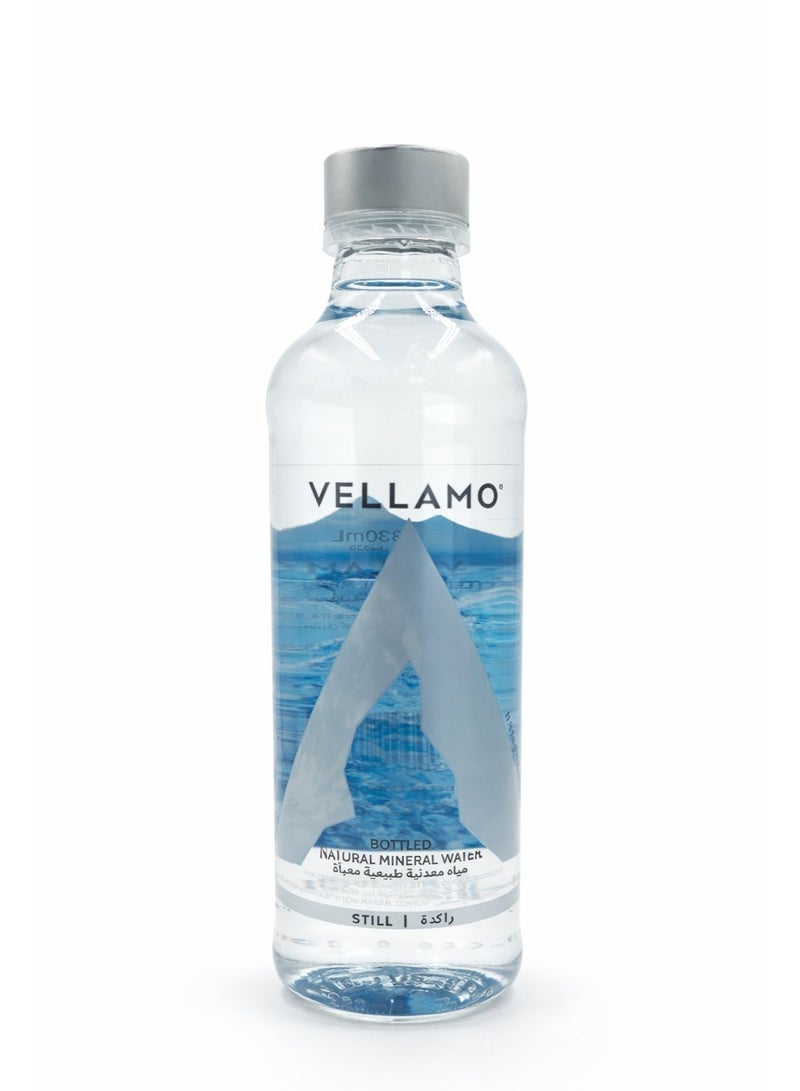 VELLAMO Natural Mineral Water (Still) – 330 ml Bottle - Image 1